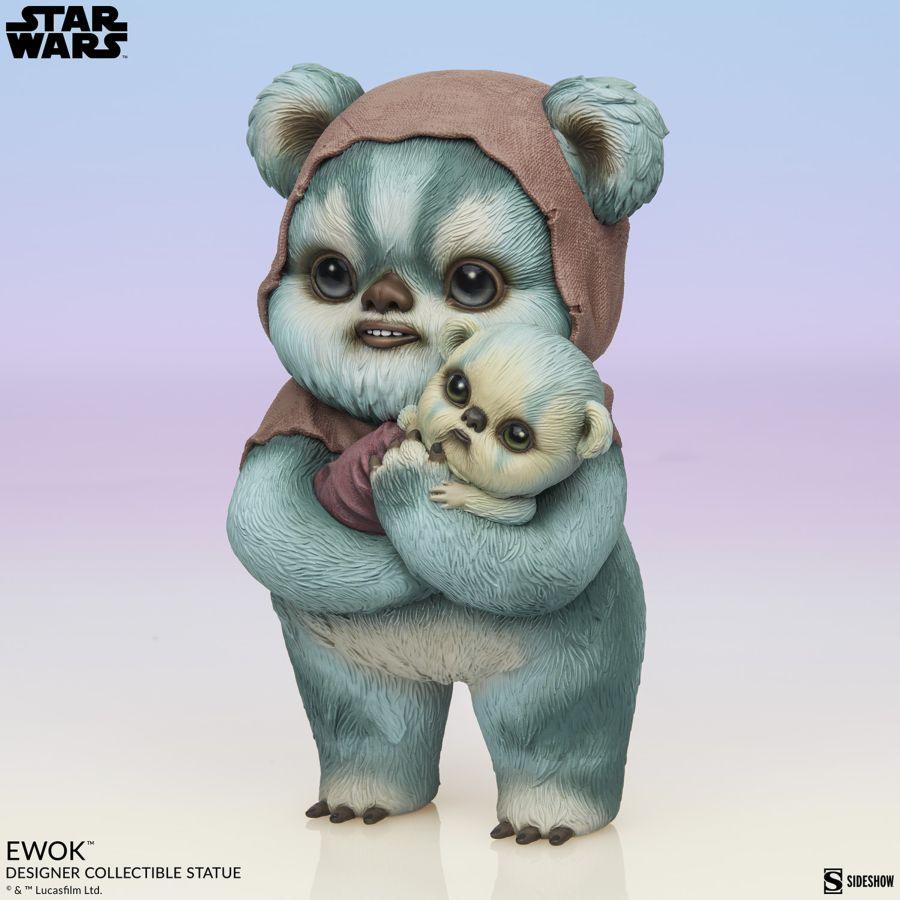 SID700242 Star Wars - Ewok Designer Statue - Sideshow Collectibles - Titan Pop Culture