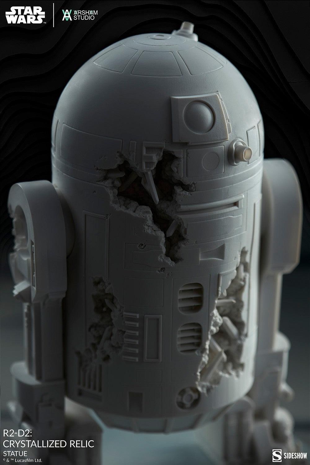 Star Wars - RD-D2 Crystallized Relic Statue Statue by Sideshow Collectibles | Titan Pop Culture