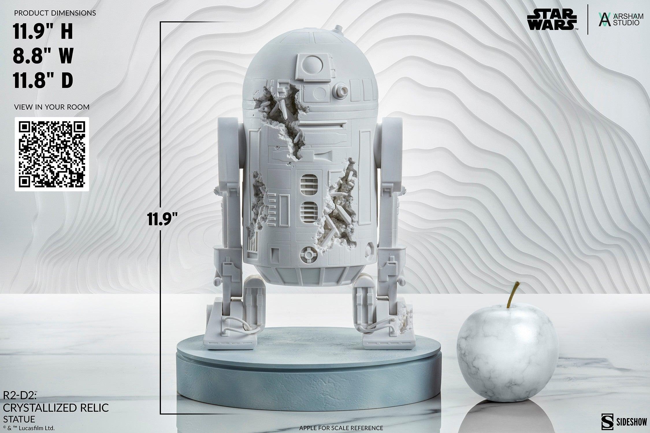 SID700244 Star Wars - RD-D2 Crystallized Relic Statue - Sideshow Collectibles - Titan Pop Culture