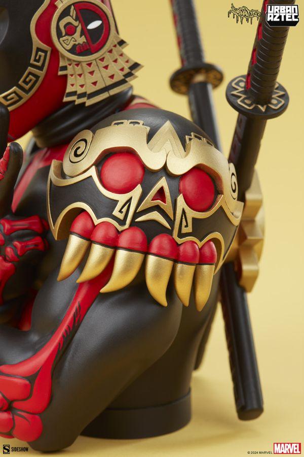 SID700245 Deadpool - Aztec Designer Bust by Jesse Hernandez - Sideshow Collectibles - Titan Pop Culture