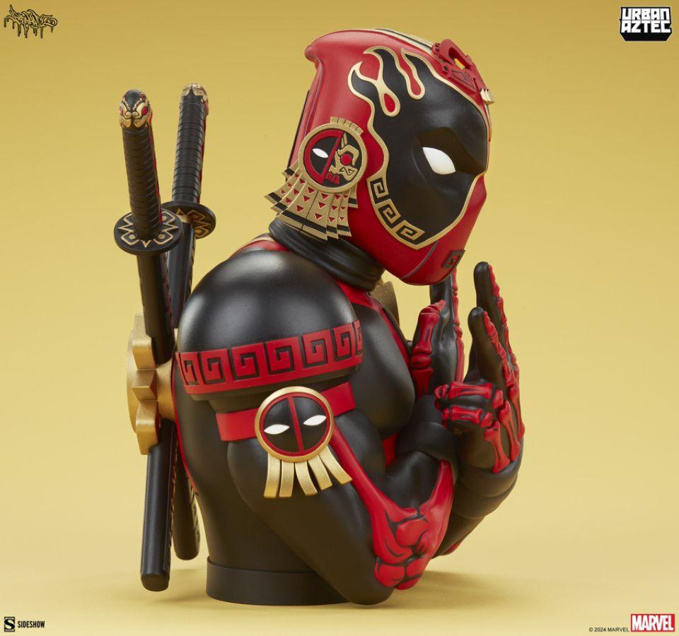 SID700245 Deadpool - Aztec Designer Bust by Jesse Hernandez - Sideshow Collectibles - Titan Pop Culture