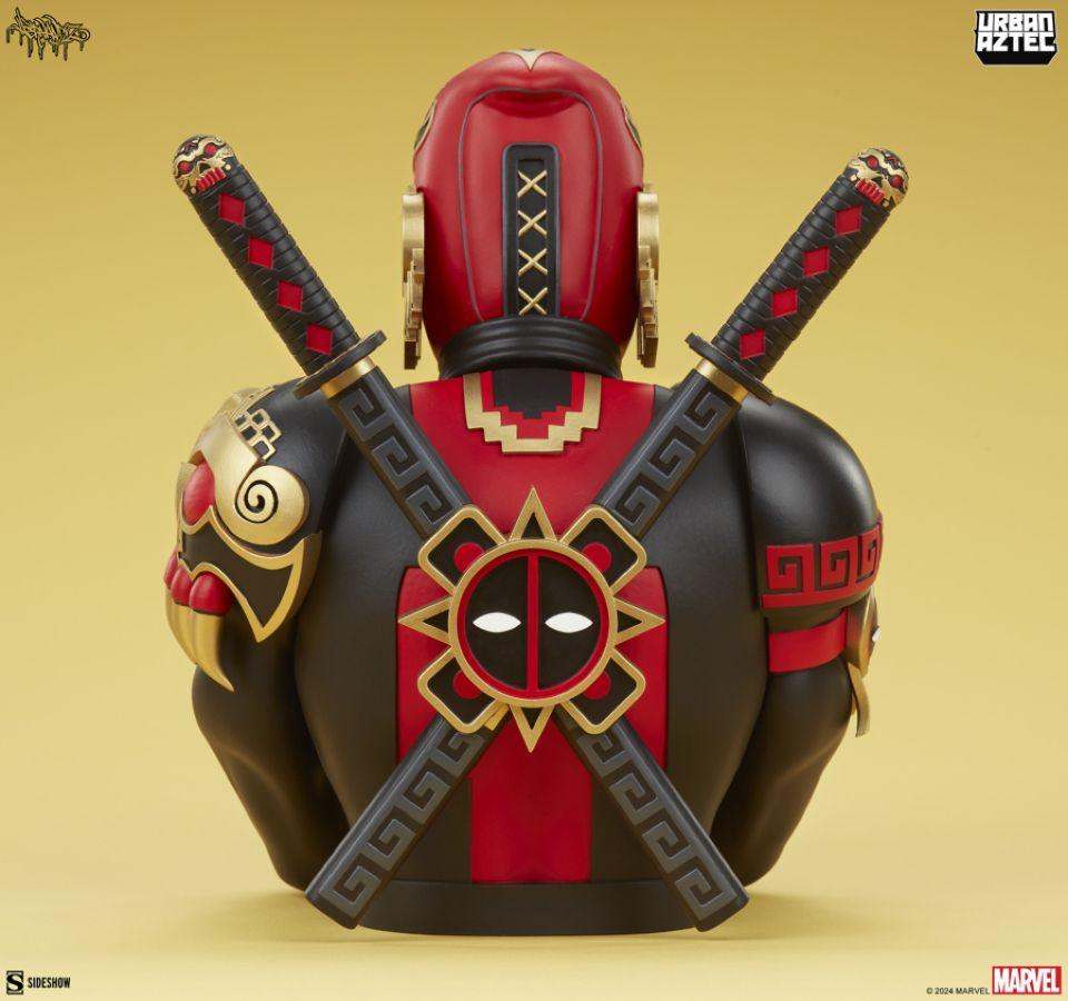 SID700245 Deadpool - Aztec Designer Bust by Jesse Hernandez - Sideshow Collectibles - Titan Pop Culture