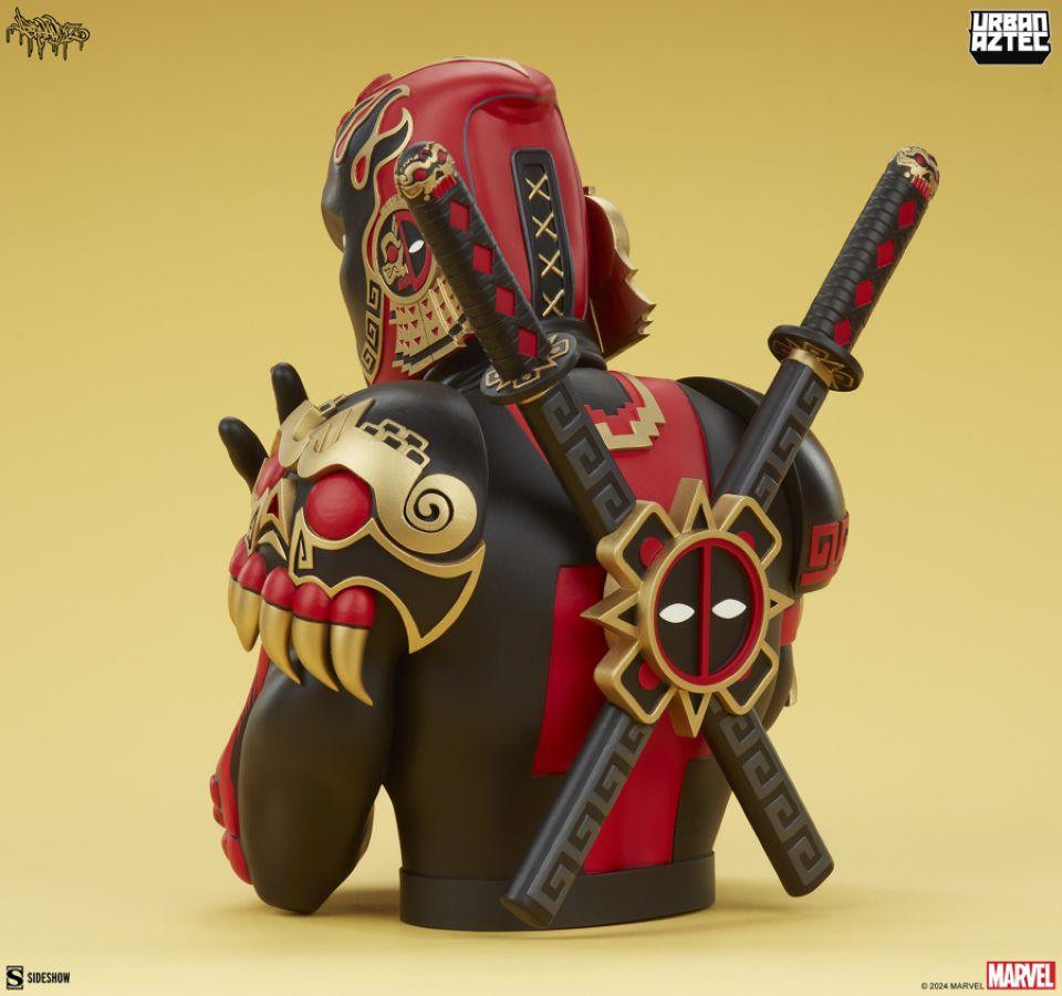 SID700245 Deadpool - Aztec Designer Bust by Jesse Hernandez - Sideshow Collectibles - Titan Pop Culture