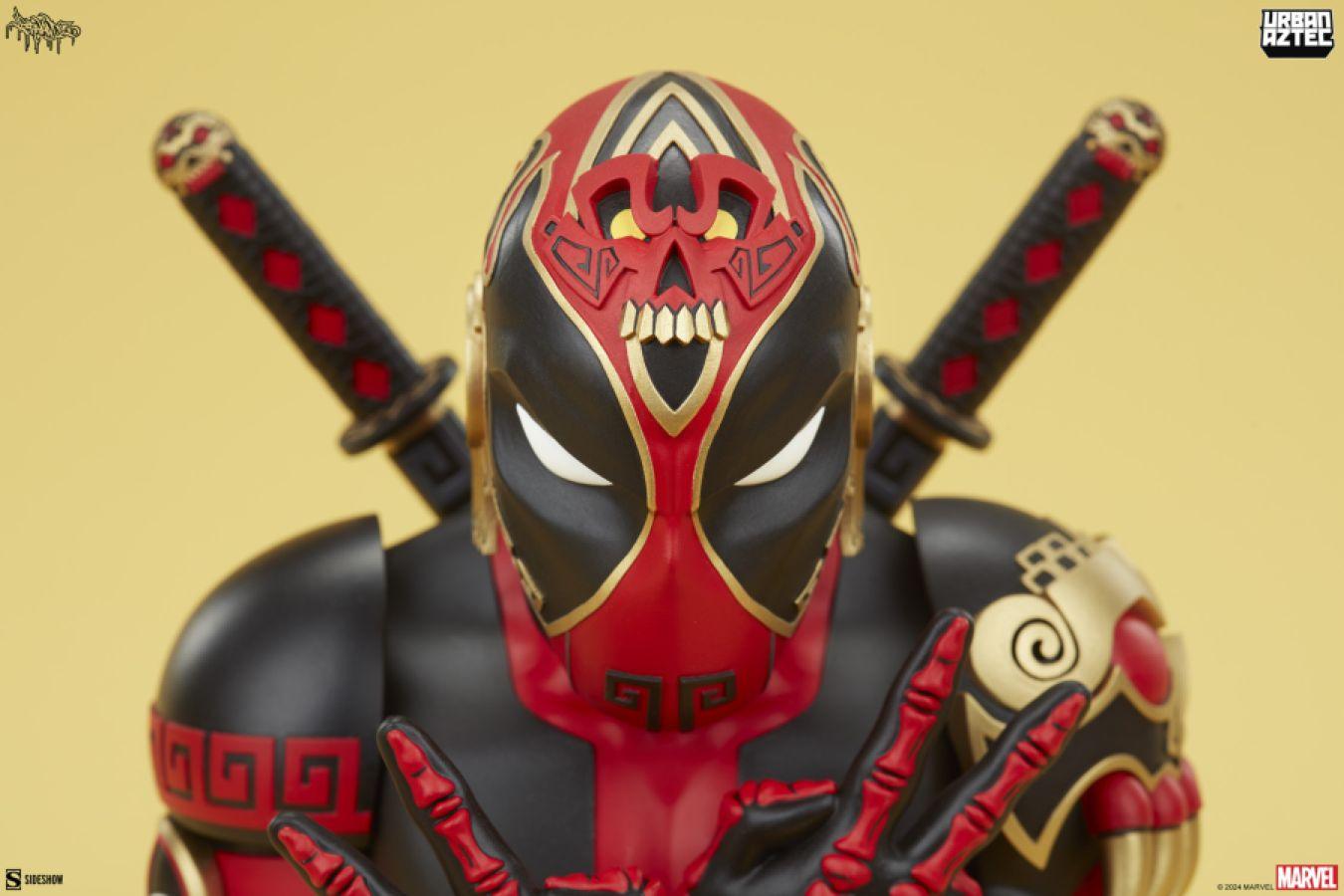 SID700245 Deadpool - Aztec Designer Bust by Jesse Hernandez - Sideshow Collectibles - Titan Pop Culture