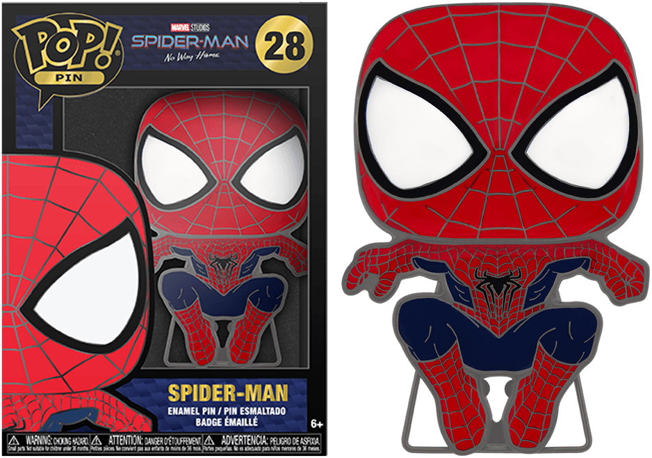 FUNMVPP0085 Spider-Man: No Way Home - Amazing Spider-Man 4" Pop! Pin - Funko - Titan Pop Culture