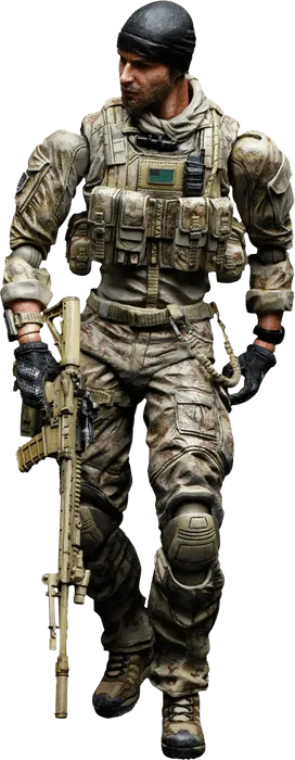 SQU81290 Medal of Honor Warfighter - Tom Preacher Figure - Square Enix - Titan Pop Culture