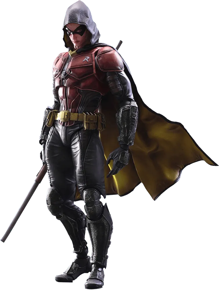 SQU81589 Batman Arkham Knight - Robin Play Arts Figure - Square Enix - Titan Pop Culture