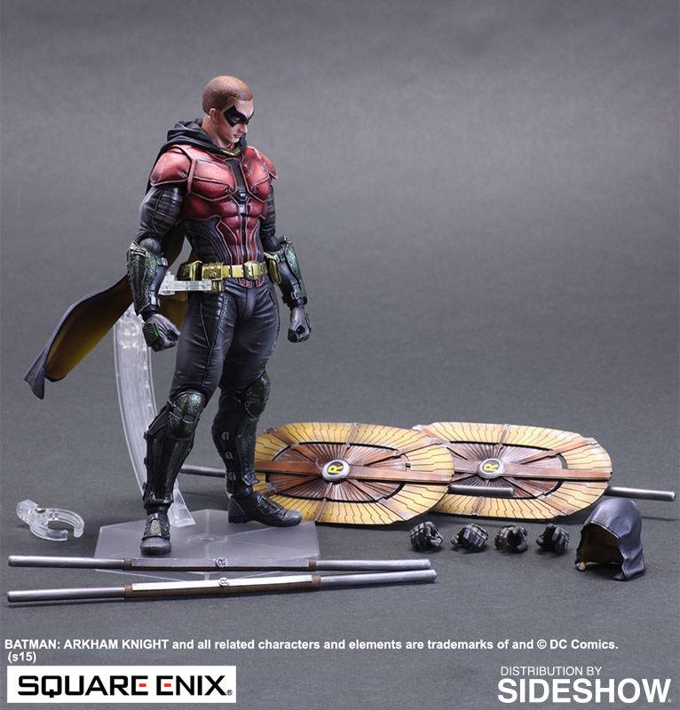 SQU81589 Batman Arkham Knight - Robin Play Arts Figure - Square Enix - Titan Pop Culture