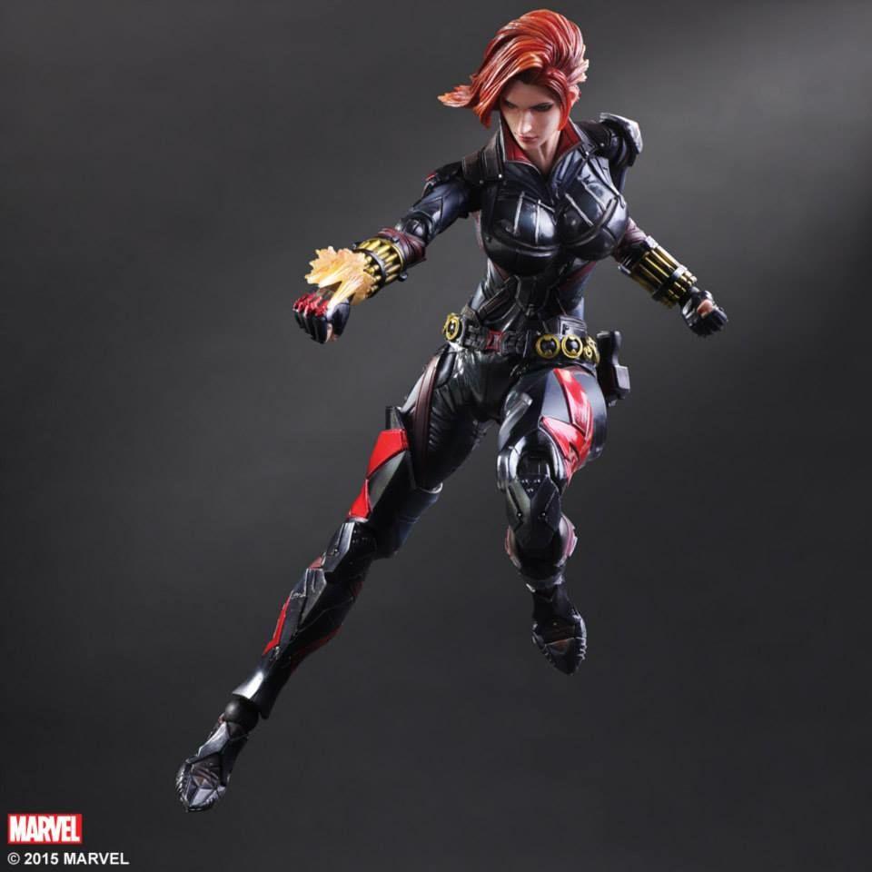 SQU81649 Avengers - Black Widow Play Arts Figure - Square Enix - Titan Pop Culture