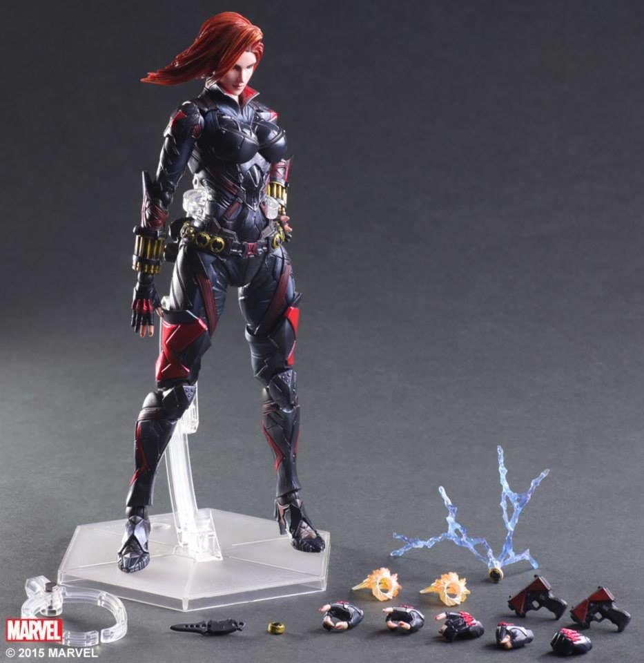 SQU81649 Avengers - Black Widow Play Arts Figure - Square Enix - Titan Pop Culture
