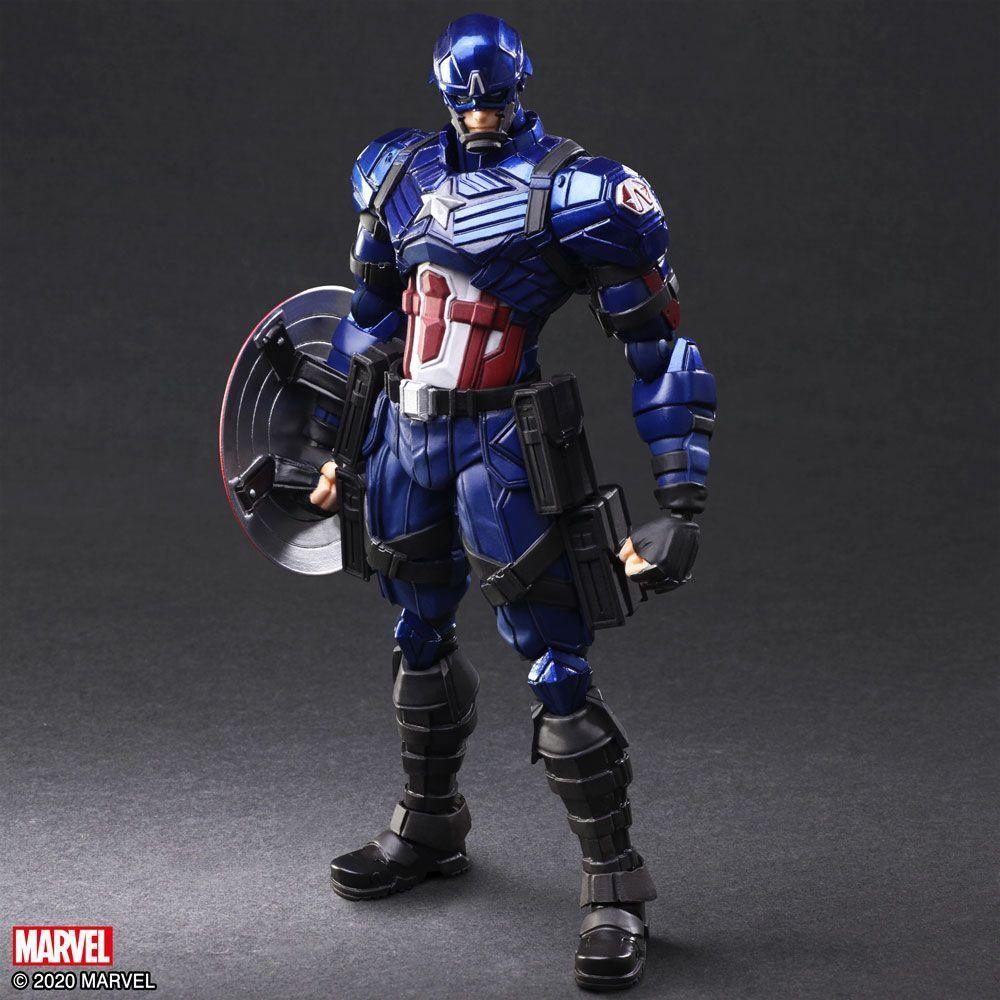 SQU83060 Captain America - Captain America Bring Arts Action Figure - Square Enix - Titan Pop Culture