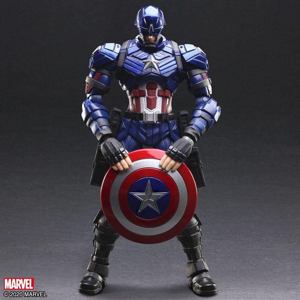 SQU83060 Captain America - Captain America Bring Arts Action Figure - Square Enix - Titan Pop Culture