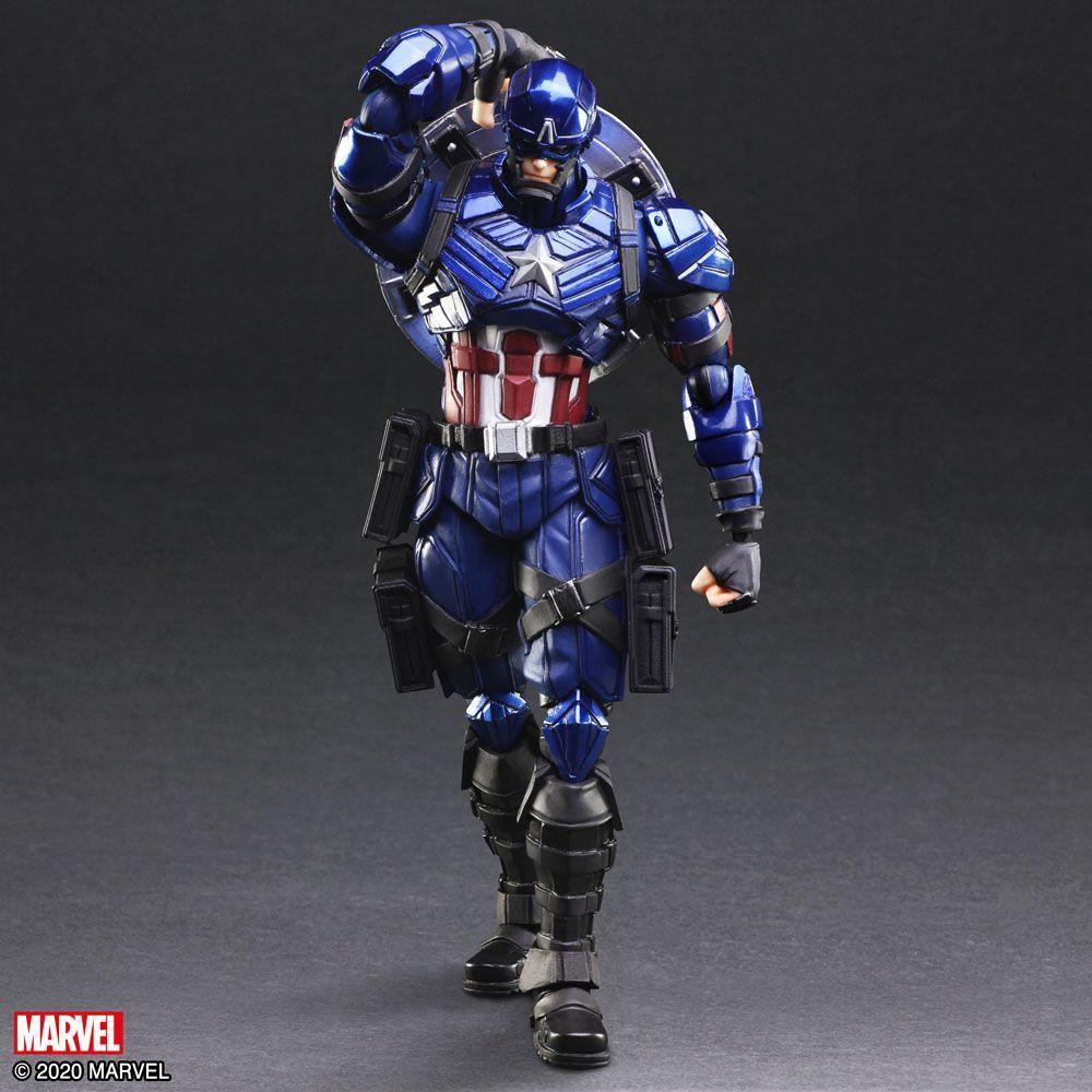 SQU83060 Captain America - Captain America Bring Arts Action Figure - Square Enix - Titan Pop Culture