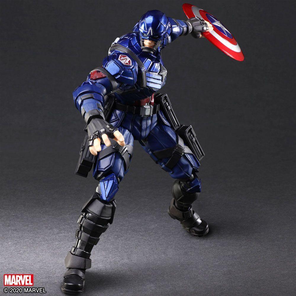 SQU83060 Captain America - Captain America Bring Arts Action Figure - Square Enix - Titan Pop Culture