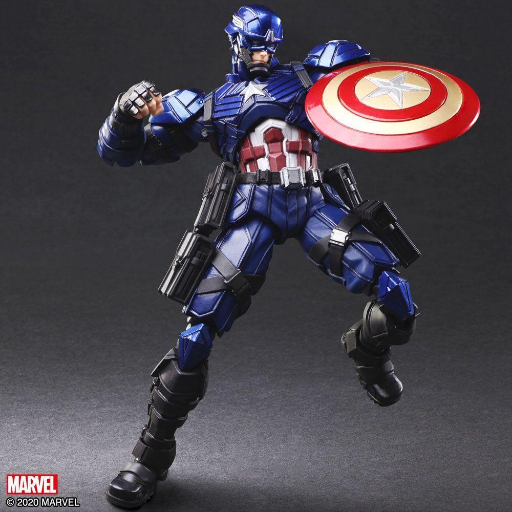 SQU83060 Captain America - Captain America Bring Arts Action Figure - Square Enix - Titan Pop Culture