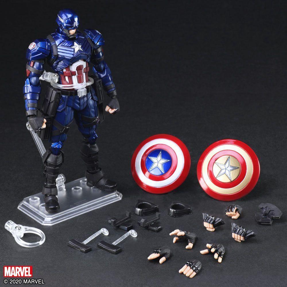 SQU83060 Captain America - Captain America Bring Arts Action Figure - Square Enix - Titan Pop Culture