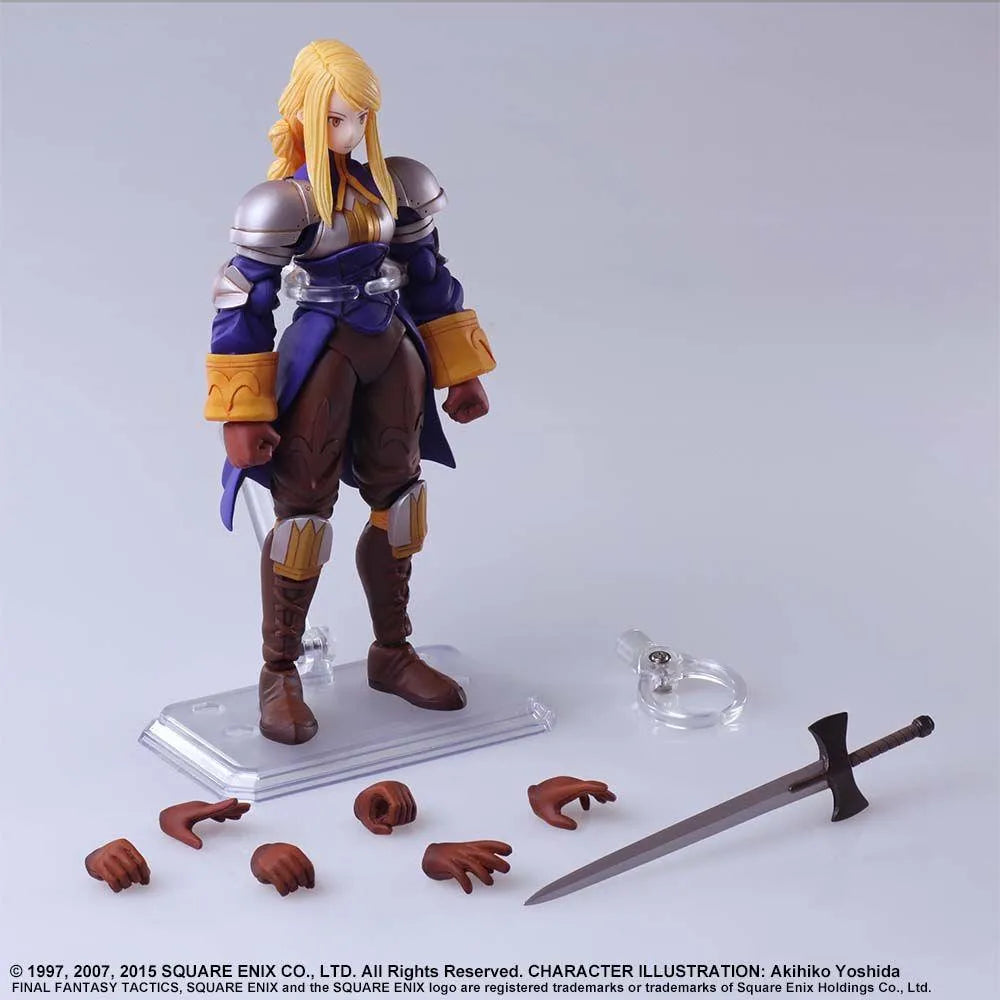 SQU83789 Final Fantasy Tactics - Agrias Oaks Bring Arts Action Figure - Square Enix - Titan Pop Culture