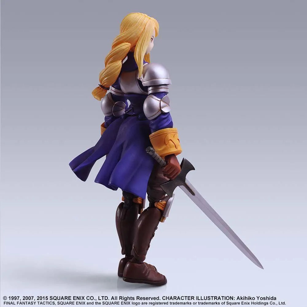 SQU83789 Final Fantasy Tactics - Agrias Oaks Bring Arts Action Figure - Square Enix - Titan Pop Culture