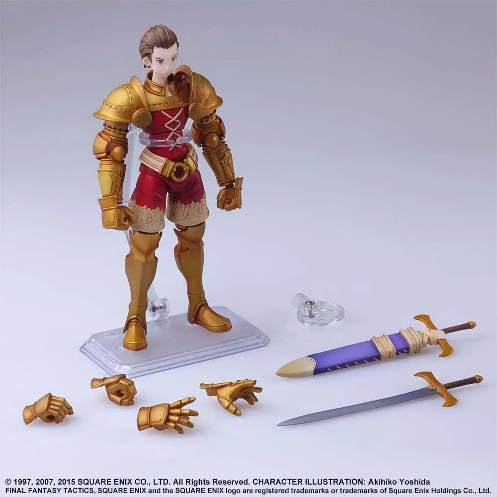 SQU83790 Final Fantasy Tactics - Delita Keiral Bring Arts Action Figure - Square Enix - Titan Pop Culture