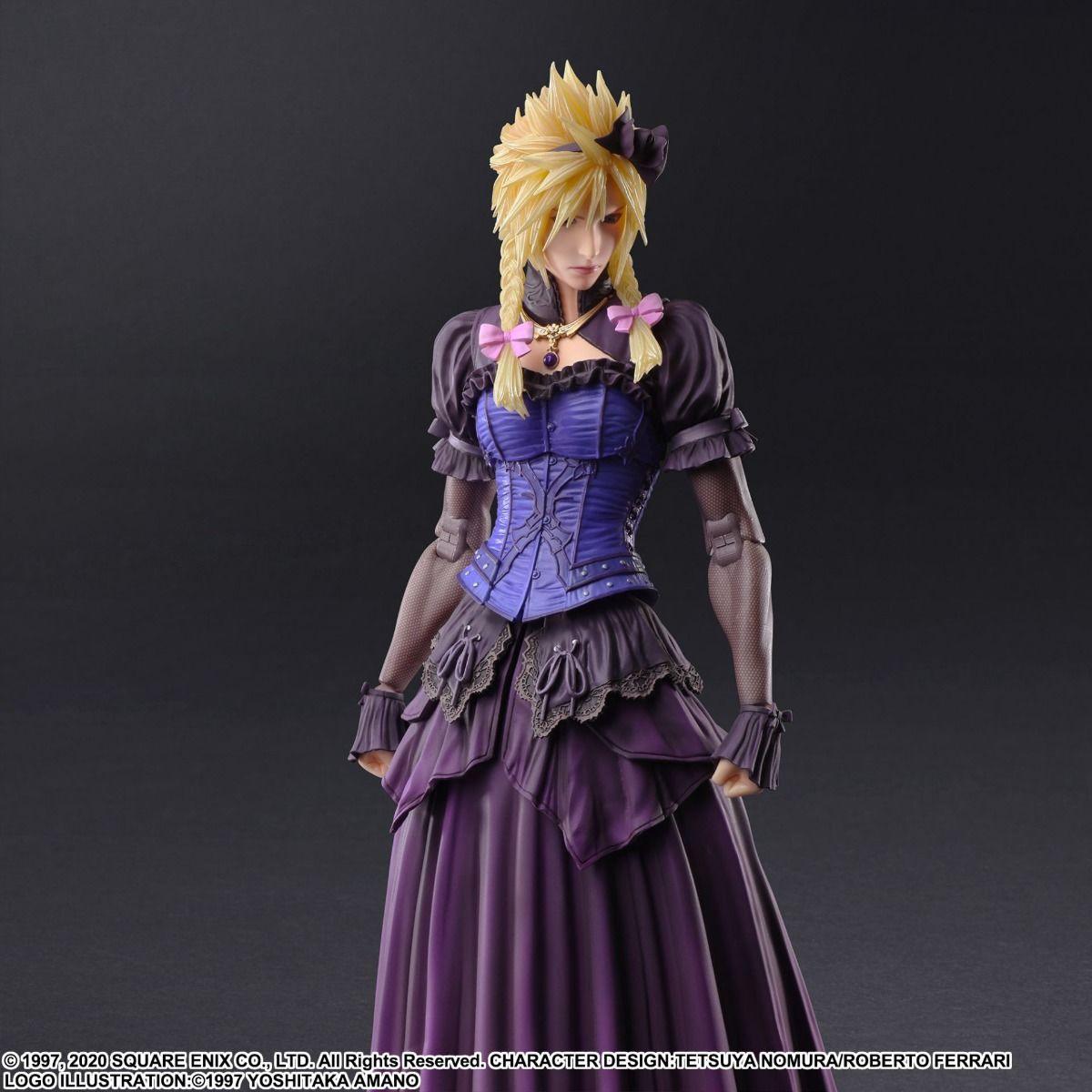 SQU84065 Final Fantasy VII - Cloud Strife (Dress version) Bring Arts Action Figure - Square Enix - Titan Pop Culture