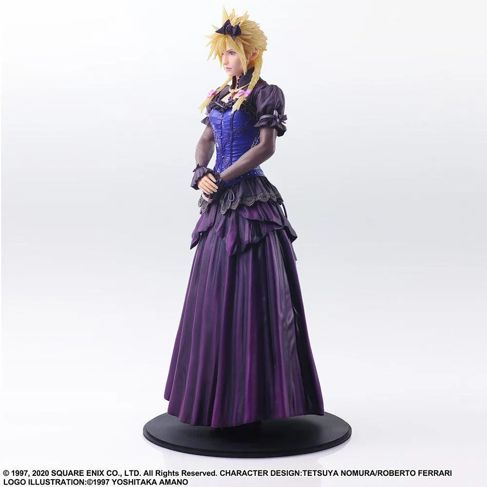 SQU84068 Final Fantasy VII - Cloud Strife (Dress version) Static Arts Action Figure - Square Enix - Titan Pop Culture