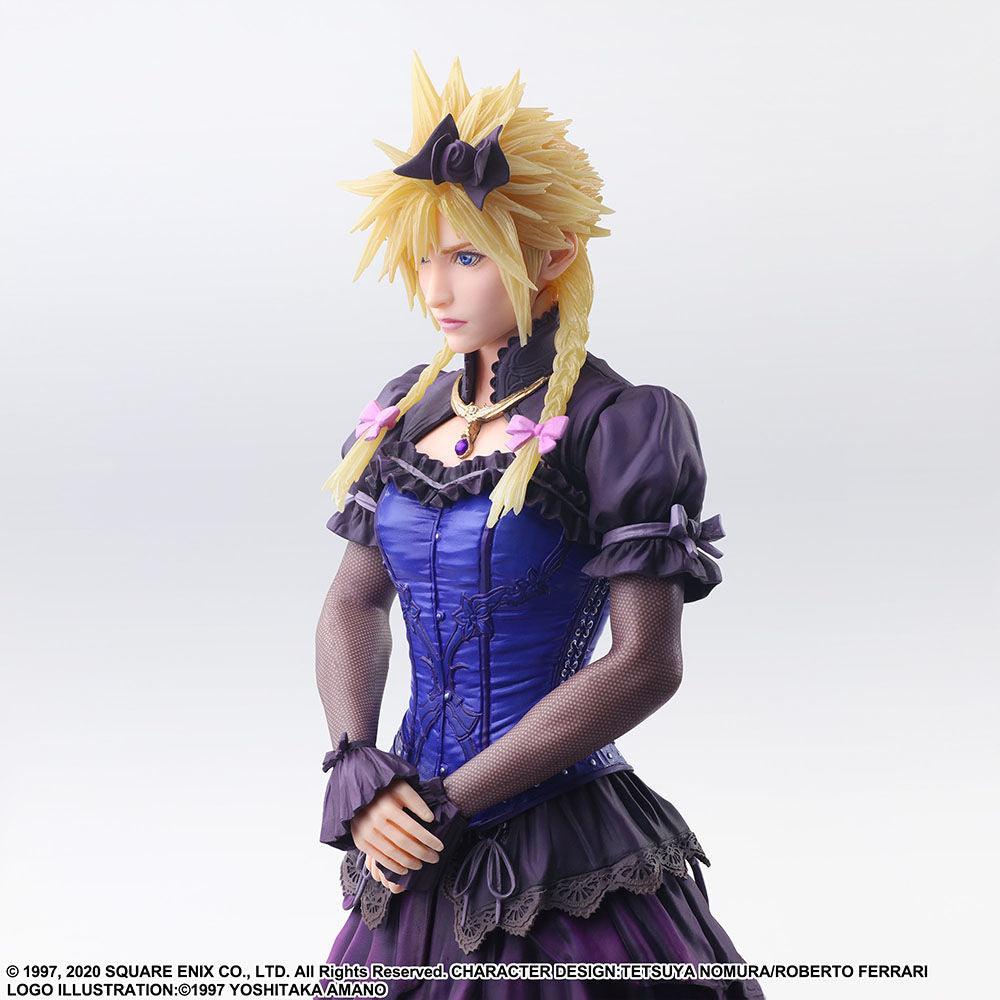 SQU84068 Final Fantasy VII - Cloud Strife (Dress version) Static Arts Action Figure - Square Enix - Titan Pop Culture