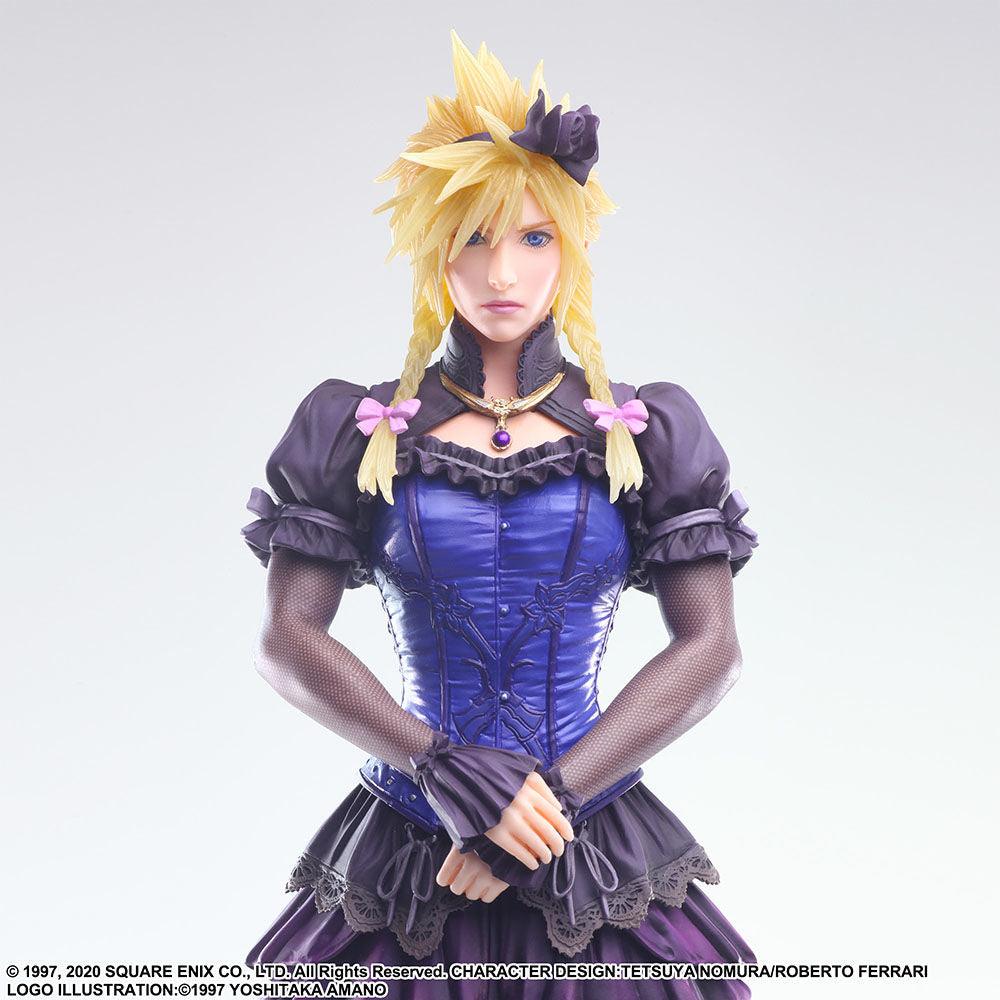 SQU84068 Final Fantasy VII - Cloud Strife (Dress version) Static Arts Action Figure - Square Enix - Titan Pop Culture