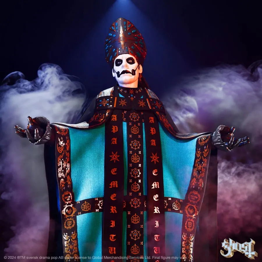 SUPDE-GSBC-09703 Ghost - Papa Emeritus (Version 2) Deluxe Figure - Super7 - Titan Pop Culture