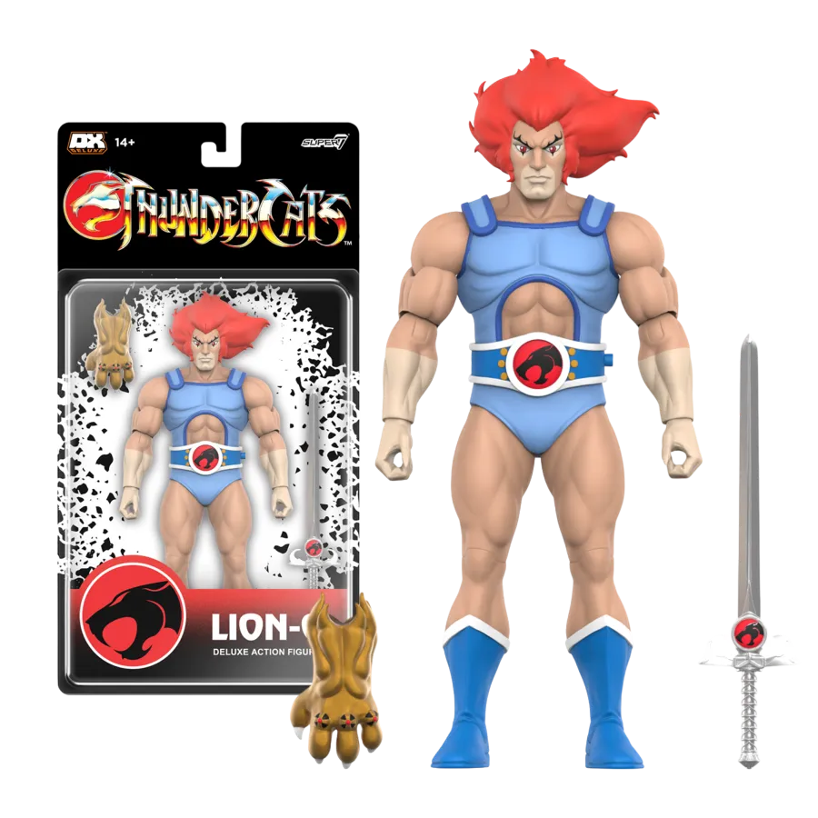 SUPDE-THUN-09697 Thundercats - Lion-O Deluxe Figure - Super7 - Titan Pop Culture