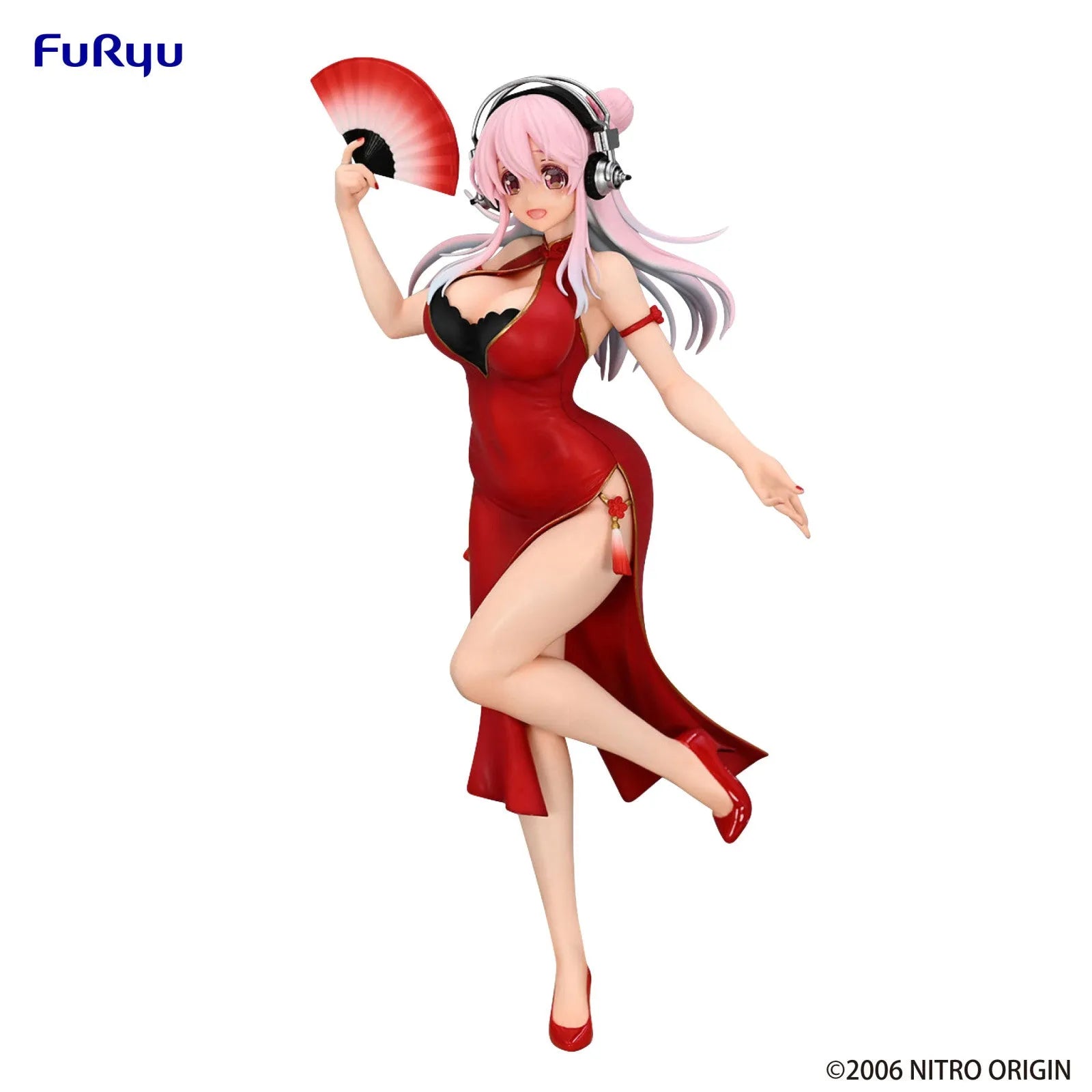 Figura Super Sonico Trio Try It Versión China Dress