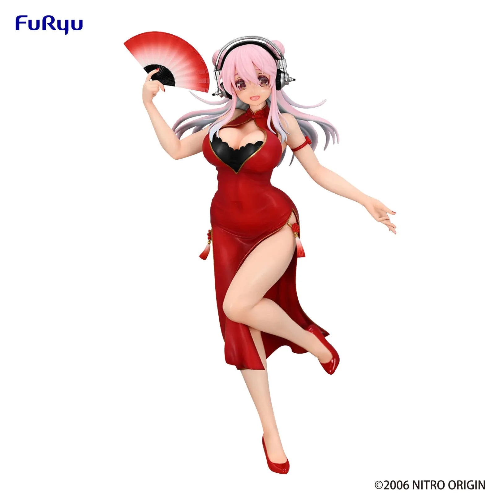 Super Sonico Trio Try It Figure China Dress Version