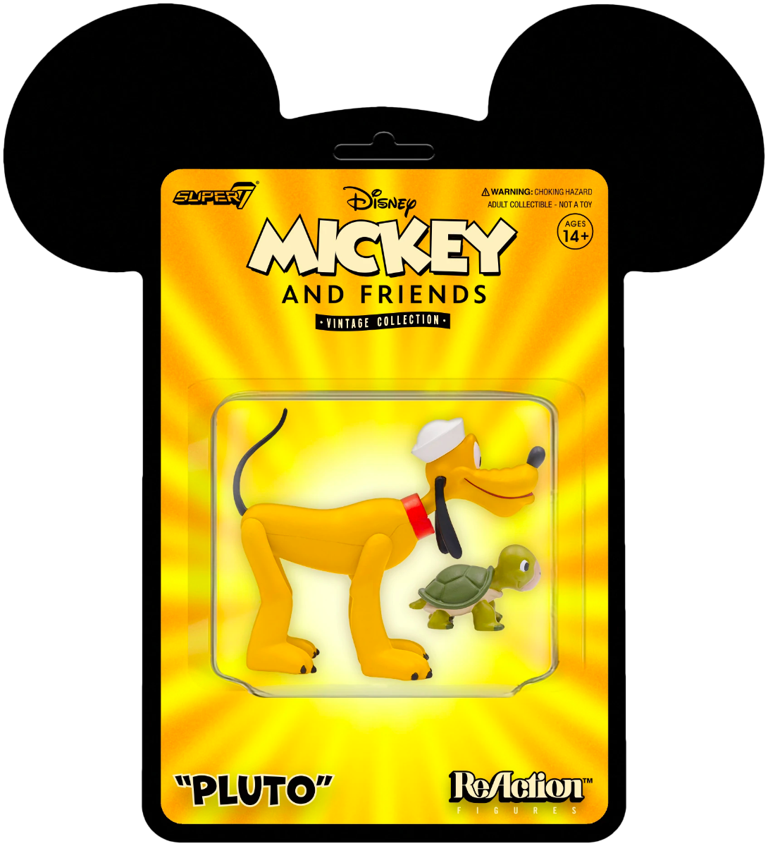 Mickey & Friends - Pluto Canine Patrol Vintage Collection ReAction 3.75" Action Figure