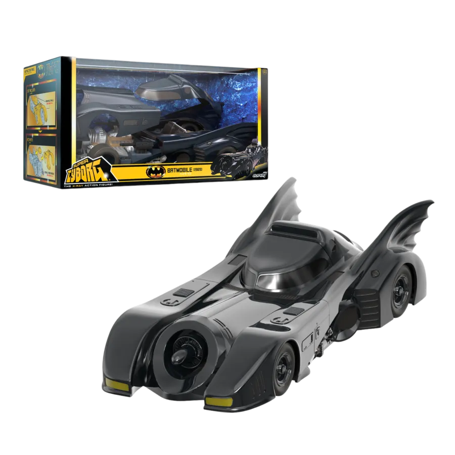 SUPSC-BATM-07738 Batman (1989) - Super Cyborg Batmobile with Removable Panels - Super7 - Titan Pop Culture