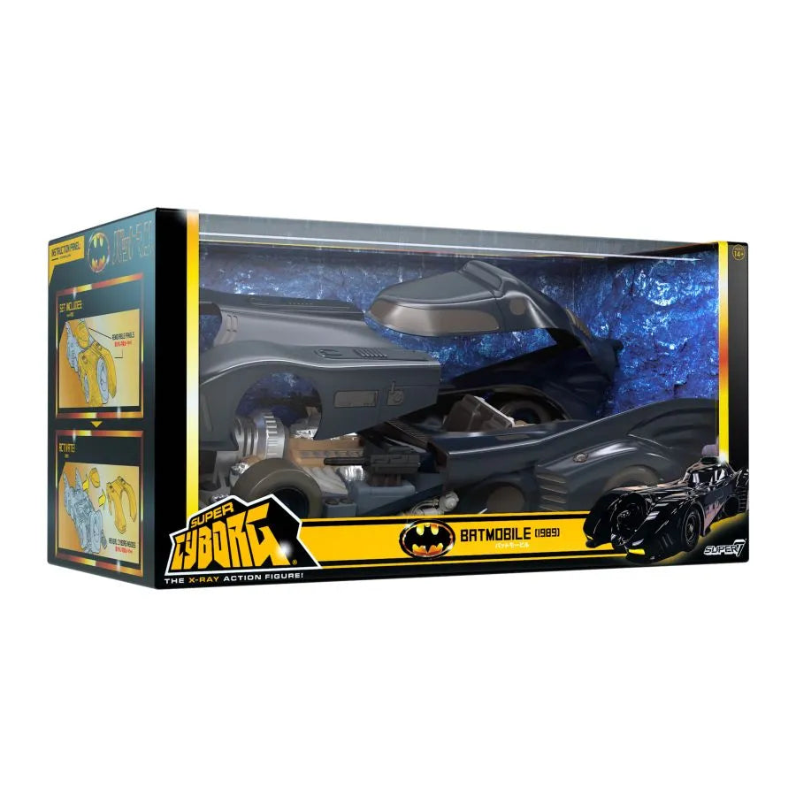 SUPSC-BATM-07738 Batman (1989) - Super Cyborg Batmobile with Removable Panels - Super7 - Titan Pop Culture