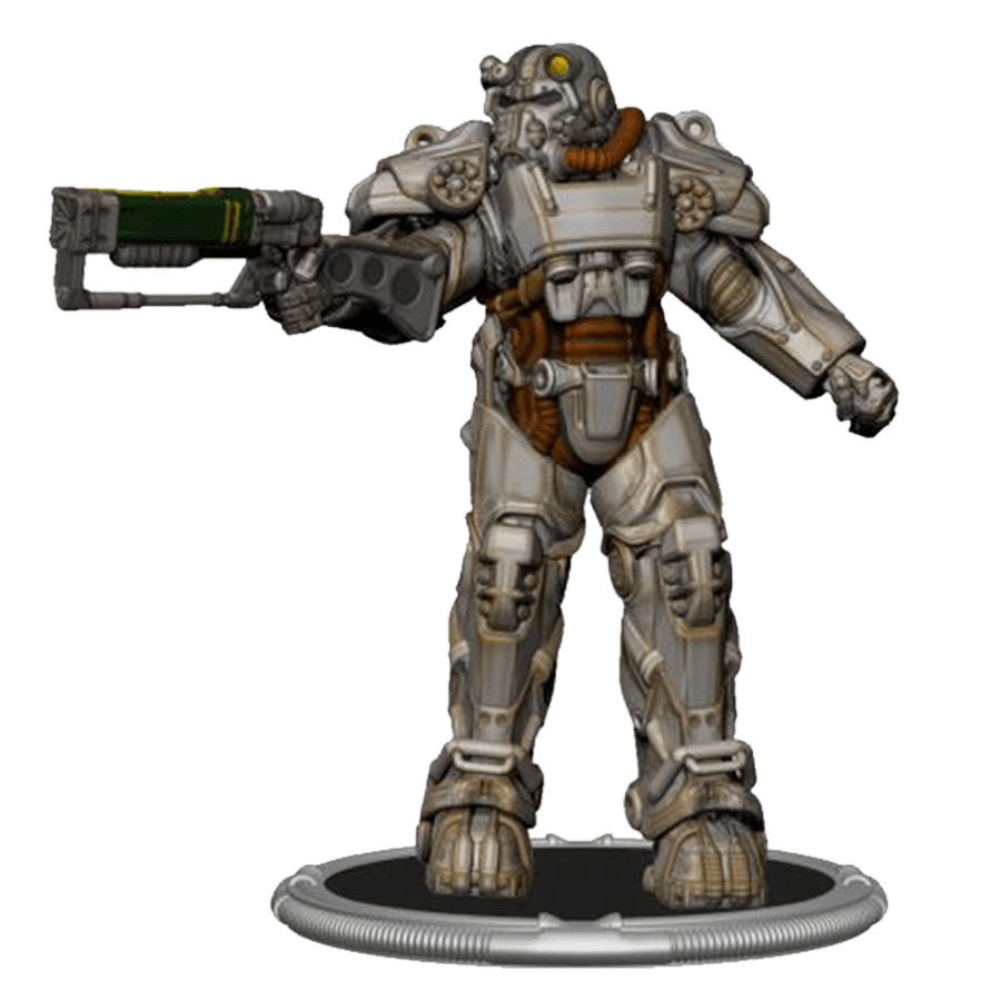 SYN2631680-C Fallout - T-60 Power Armor 3'' Figure - Master Replicas - Titan Pop Culture