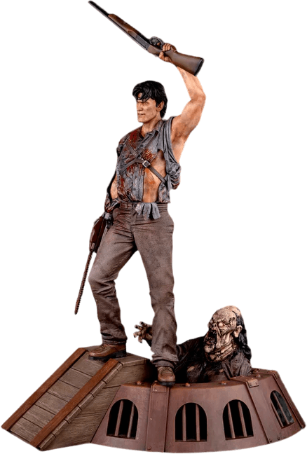 SYN625184-C Army of Darkness - Ash Williams 1:4 Scale Statue - Syndicate Collectibles - Titan Pop Culture