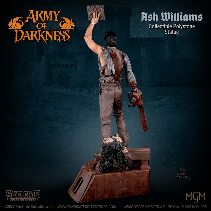 SYN625184-C Army of Darkness - Ash Williams 1:4 Scale Statue - Syndicate Collectibles - Titan Pop Culture