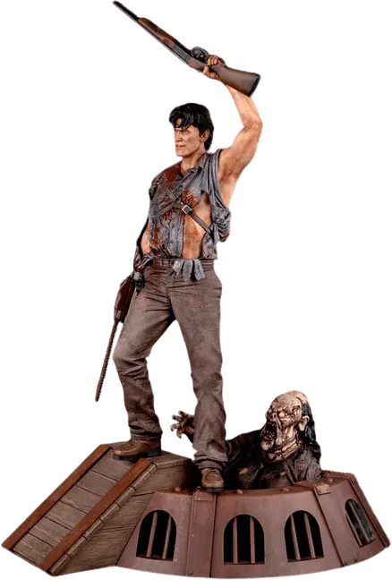 SYN625184-C Army of Darkness - Ash Williams 1:4 Scale Statue - Syndicate Collectibles - Titan Pop Culture