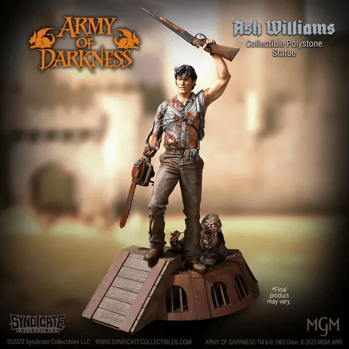 SYN625184-C Army of Darkness - Ash Williams 1:4 Scale Statue - Syndicate Collectibles - Titan Pop Culture