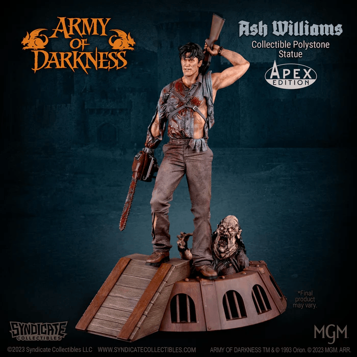 SYN625191-C Army of Darkness - Ash Williams 1:10 Scale Statue - Syndicate Collectibles - Titan Pop Culture