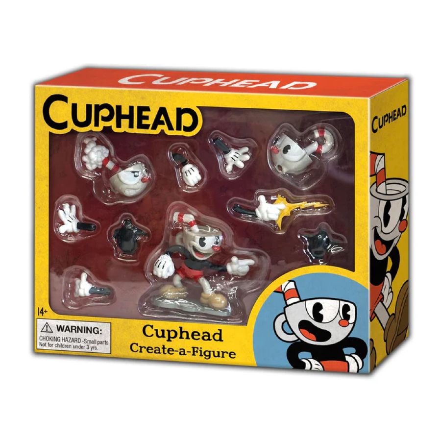 SYNTNK-614027-C Cuphead - Cuphead Create-A-Figure 4" Mini Figure - Syndicate Collectibles - Titan Pop Culture