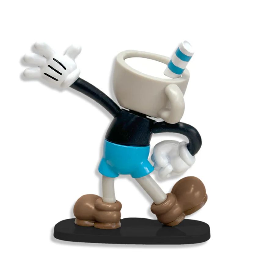 SYNTNK-614034-C Cuphead - Mugman Create-A-Figure 4" Mini Figure - Syndicate Collectibles - Titan Pop Culture