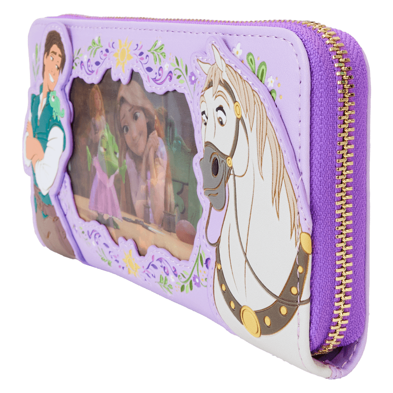 LOUWDWA3087 Disney Princess - Rapunzel Lenticular Wristlet Wallet - Loungefly - Titan Pop Culture