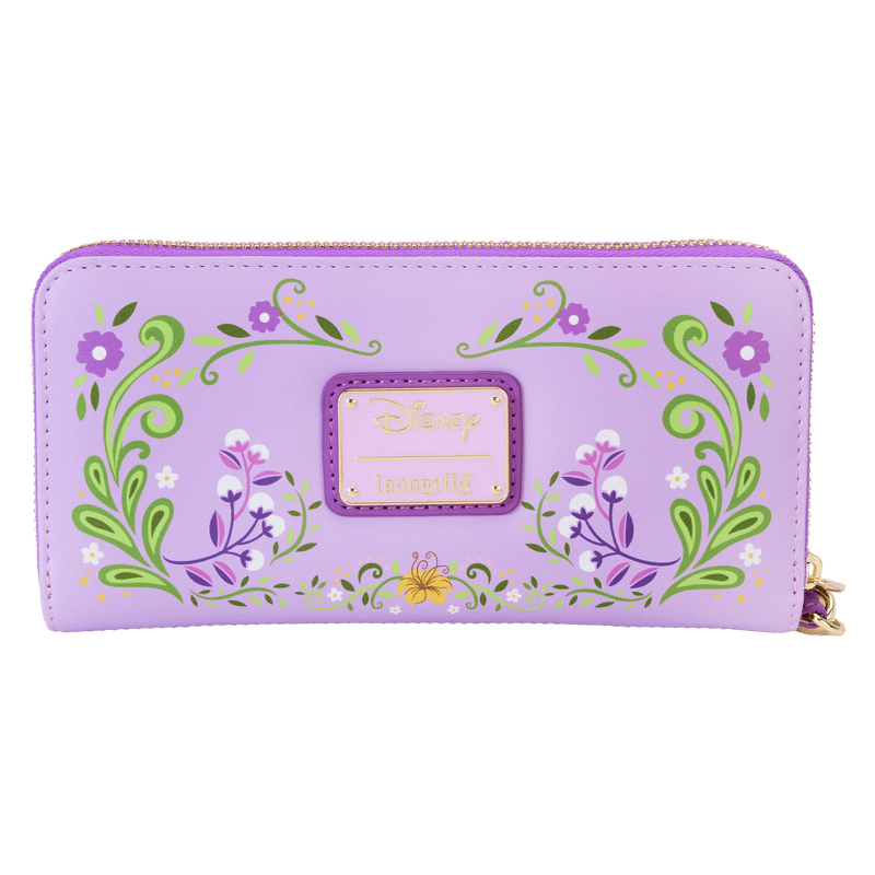 LOUWDWA3087 Disney Princess - Rapunzel Lenticular Wristlet Wallet - Loungefly - Titan Pop Culture