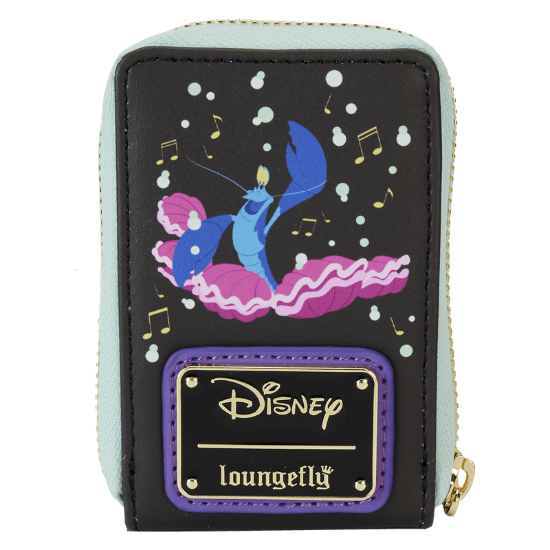 LOUWDWA3023 The Little Mermaid (1989) 35th Anniversary - Life Is The Bubbles Zip Around Wallet - Loungefly - Titan Pop Culture