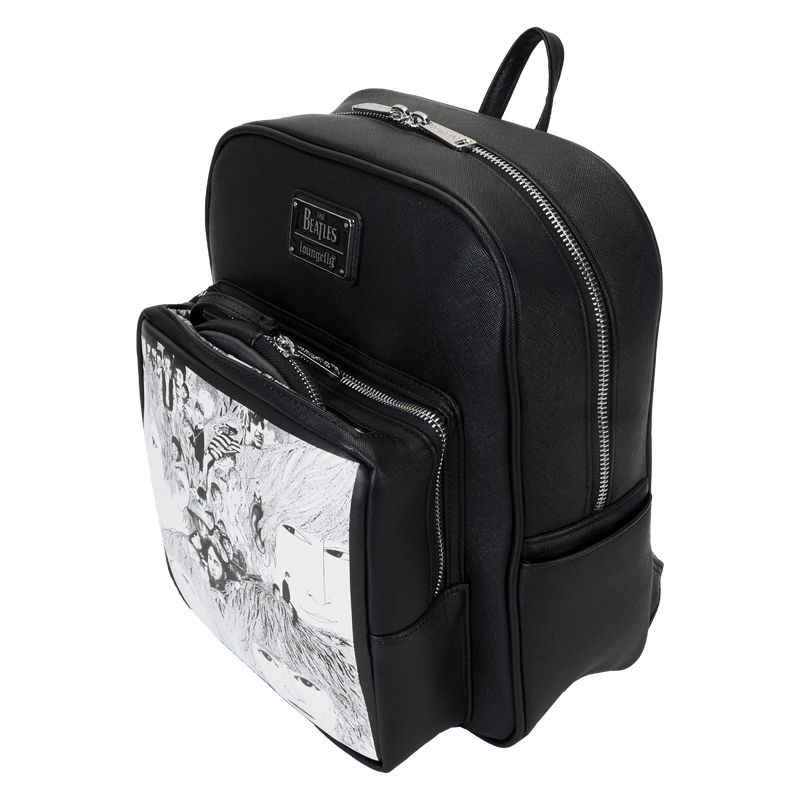 LOUTBLBK0009 The Beatles - Revolver Album With Record Pouch Mini Backpack - Loungefly - Titan Pop Culture