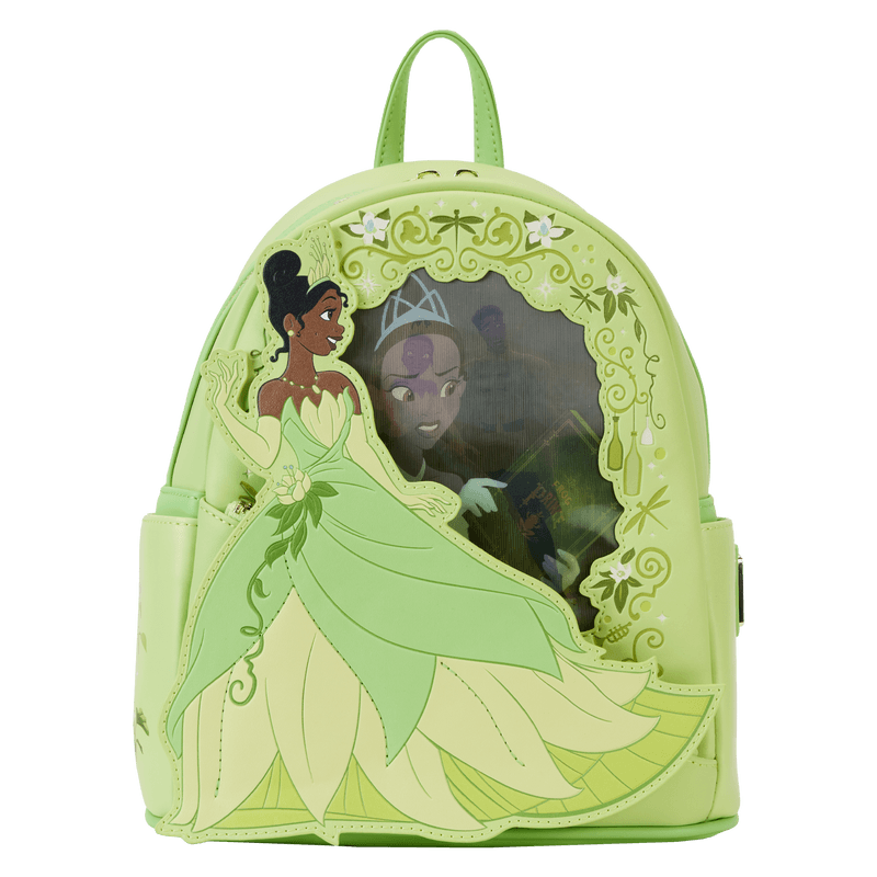 LOUWDBK3378 The Princess & The Frog - Tiana Princess Series Lenticular Mini Backpack - Loungefly - Titan Pop Culture