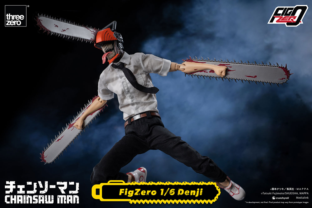 Figura de acción de Denji FigZero a escala 1:6 de Chainsaw Man - FigZero
