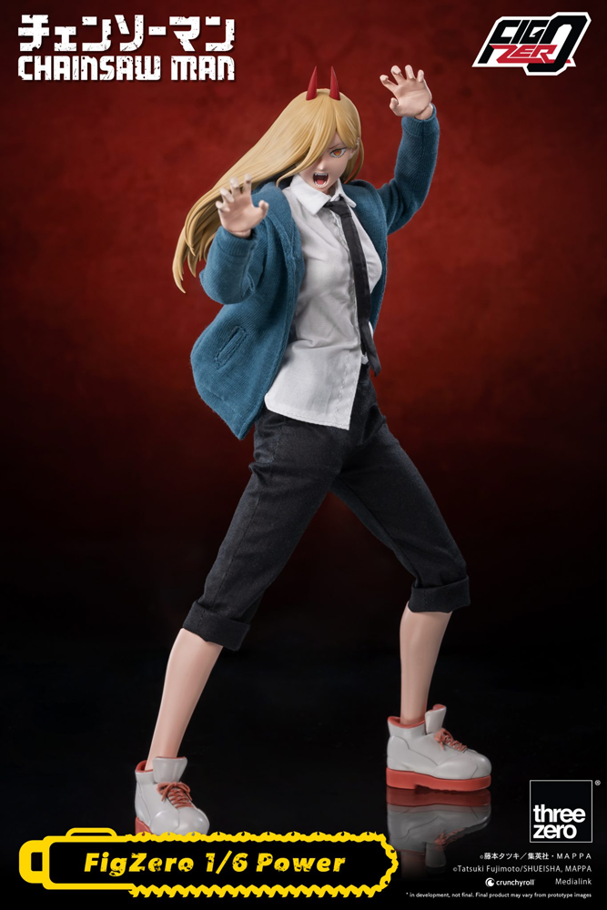Figura de acción Power FigZero a escala 1:6 de Chainsaw Man