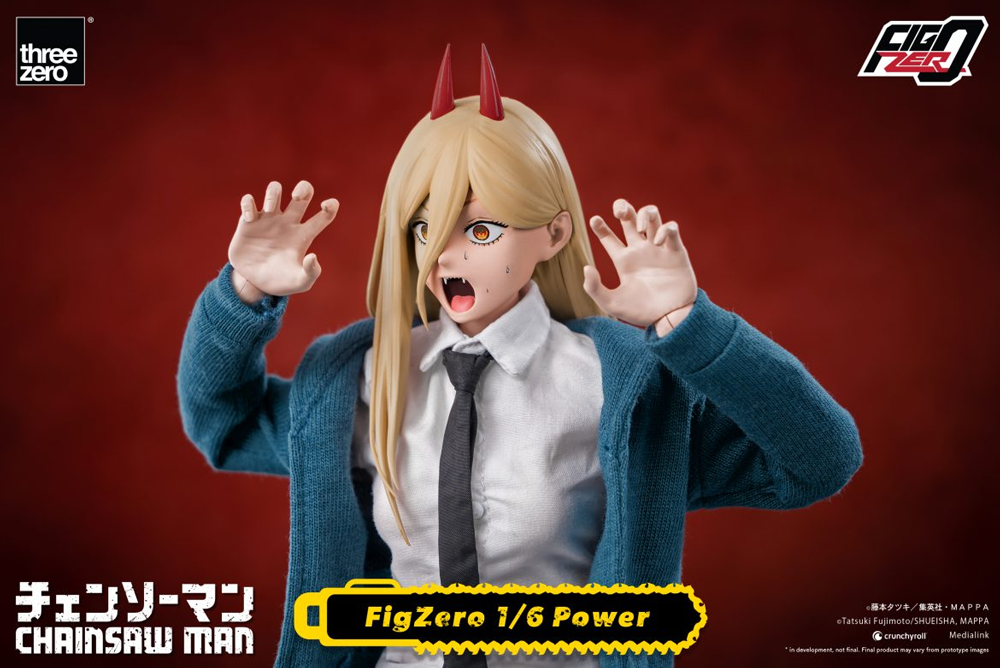 Figura de acción Power FigZero a escala 1:6 de Chainsaw Man